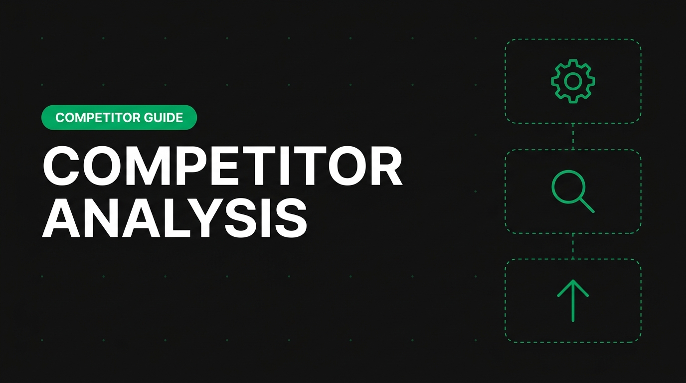 Industrial SEO Competitor Analysis: Guide & Checklist