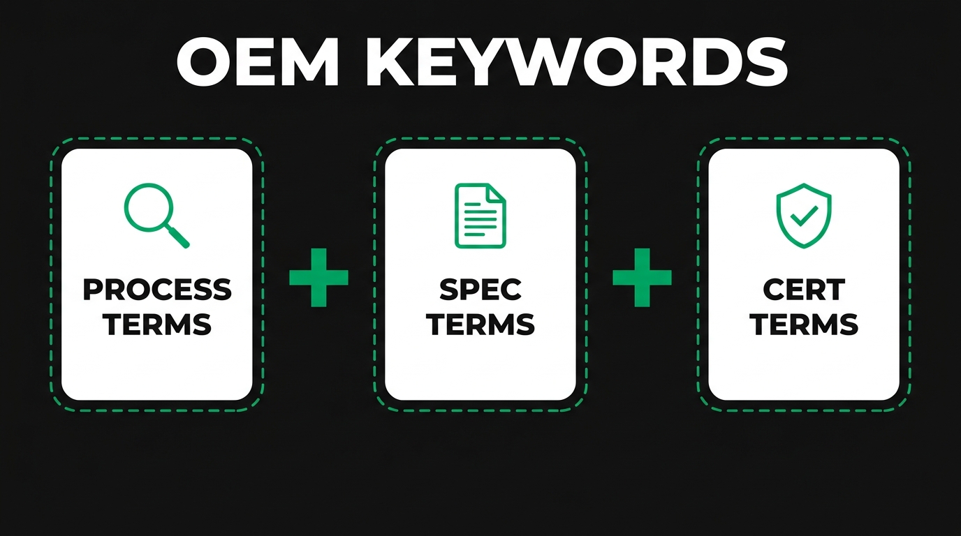 How Should OEMs Build Topical Authority Across Process and Material Pages?