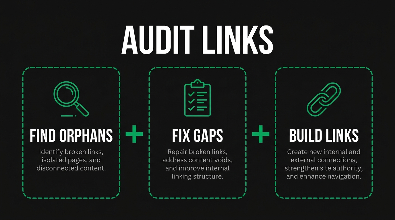 How Should You Implement Internal Linking Across a Large Manufacturing Site?